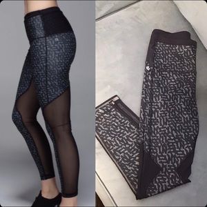 Lululemon High Times Minimalist Mesh Leggings